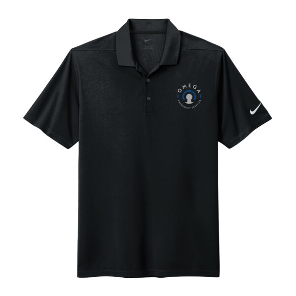 Emergency Services - Nike Dri-Fit Polo - Black [Embroidered] Thumbnail